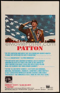 3f0251 PATTON WC 1970 A Salute to a Rebel, General George C. Scott, World War II classic!