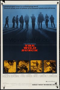 3f1192 WILD BUNCH 1sh 1969 Sam Peckinpah cowboy classic starring William Holden & Ernest Borgnine