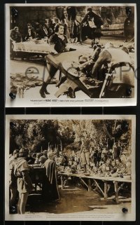 3f1405 ADVENTURES OF ROBIN HOOD 12 8x10 stills 1938 great images of Errol Flynn, Basil Rathbone!