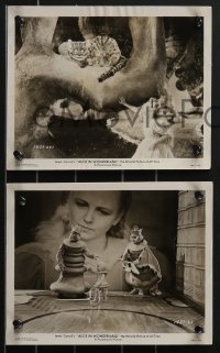 3f1425 ALICE IN WONDERLAND 10 8x10 stills 1933 Charlotte Henry as Alice, incredible images!