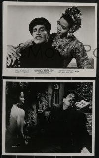 3f1513 CONFESSIONS OF AN OPIUM EATER 3 8x10 stills 1962 Linda Ho needs a fix, Vincent Price!