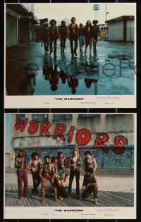 3f1450 WARRIORS 8 8x10 mini LCs 1979 directed by Walter Hill, Michael Beck, gang images!