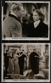 3f1533 WOMAN IN RED 3 8x10 stills 1935 great images of Gene Raymond & Barbara Stanwyck!