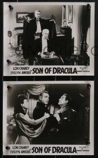 3f1340 SON OF DRACULA 6 English FOH LCs R1960s Universal horror, Lon Chaney Jr. as Count Alucard!