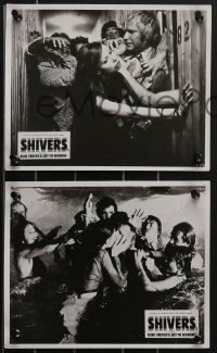 3f1342 THEY CAME FROM WITHIN 3 English FOH LCs 1976 David Cronenberg, Shivers, different!