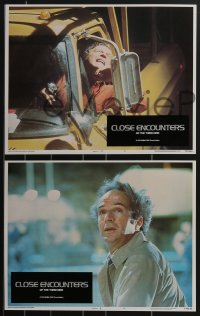 3f0815 CLOSE ENCOUNTERS OF THE THIRD KIND 8 LCs 1977 Steven Spielberg sci-fi classic, Dreyfuss!