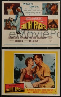 3f0837 SOUTH PACIFIC 8 LCs 1959 great images of Mitzi Gaynor, John Kerr, Rodgers & Hammerstein!