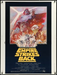 3g0518 EMPIRE STRIKES BACK 30x40 R1981 George Lucas sci-fi classic, cool artwork by Tom Jung!