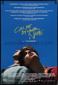 3g0710 CALL ME BY YOUR NAME 1sh 2017 Hammer, Chalamet, gay homosexual romantic melodrama!