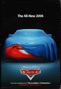3g0711 CARS int'l advance DS 1sh 2006 Walt Disney Pixar animated automobile racing, Lightning McQueen!