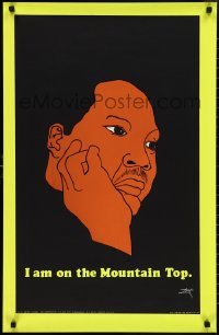 3g0470 I AM ON THE MOUNTAIN TOP 22x34 commercial poster 1971 Martin Luther King Jr. by ZAP!