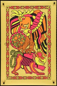 3g0475 PRECOLUMBIAN 23x35 commercial poster 1968 S. M. Boehret Pre-Columbian art!
