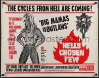 3g0555 HELL'S CHOSEN FEW 1/2sh 1968 motorcycles from Hell are coming, real biker gangs!