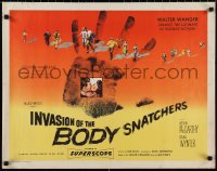 3g0559 INVASION OF THE BODY SNATCHERS style A 1/2sh 1956 ultimate classic in science-fiction!