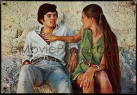 3g0197 ZABRISKIE POINT set of 4 Italian 27x39 pbustas 1970 Antonioni's bizarre movie about teen sex!