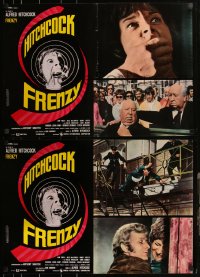 3g0216 FRENZY 10 Italian 18x26 pbustas 1972 Shaffer, Alfred Hitchcock's shocking masterpiece!