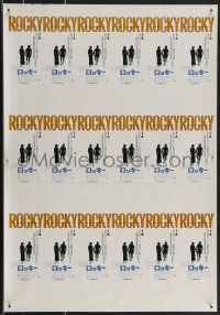 3g0365 ROCKY Japanese 17x25 1976 Sylvester Stallone holding hands with Talia Shire, boxing classic!