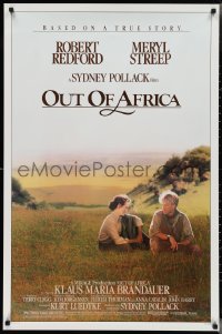3g0883 OUT OF AFRICA 1sh 1985 Robert Redford & Meryl Streep, directed by Sydney Pollack!