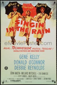 3g0932 SINGIN' IN THE RAIN DS 1sh R2000 Gene Kelly, Donald O'Connor, Debbie Reynolds!