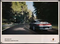 3g0406 PORSCHE 22x30 advertising poster 2010s great image of the 911 Carrera 4S!