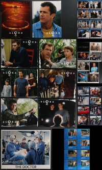 3h0227 LOT OF 65 LOBBY CARDS 1980s-2000s complete sets from several different movies!