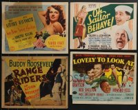3h0446 LOT OF 4 TITLE CARDS 1950s You Were Never Lovelier, Lovely To Look At & more!