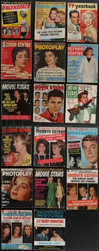 3h0274 LOT OF 17 1960-1967 MOVIE MAGAZINES 1960-1967 filled with great images & articles!