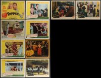 3h0248 LOT OF 8 CARY GRANT LOBBY CARDS 1930s-1950s Topper, An Affair to Remember & more!