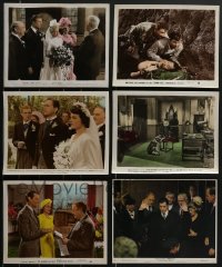 3h0565 LOT OF 6 COLOR 8X10 STILLS 1940s-1970s great scenes from a variety of different movies!