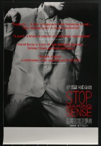 3h0719 LOT OF 12 UNFOLDED STOP MAKING SENSE 16x24 SPECIAL POSTERS 1984 Jonathan Demme, Talking Heads