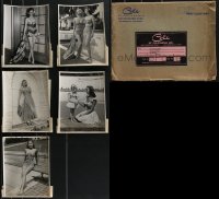 3h0567 LOT OF 5 COLE OF CALIFORNIA SWIMSUIT 8X10 STILLS 1949 sexy women in swimsuits & gowns!
