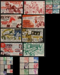 3h0397 LOT OF 14 MGM HERALDS 1930s-1940s great images from a variety of movies!