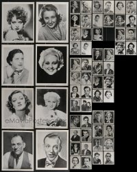 3h0488 LOT OF 61 EMO MOVIE CLUB 8X10 PORTRAITS 1930s great images of top Hollywood stars!