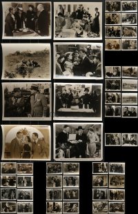 3h0527 LOT OF 50 1930S 8X10 STILLS 1930s great scenes from a variety of movies!