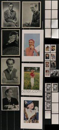 3h0494 LOT OF 16 GERMAN PROMO PHOTOS 1930s-1940s portraits of top German actors & actresses!