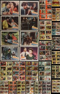 3h0222 LOT OF 193 1950S LOBBY CARDS 1950s incomplete sets from a variety of different movies!