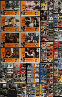 3h0221 LOT OF 195 1970S LOBBY CARDS 1970s complete & incomplete sets from a variety of movies!