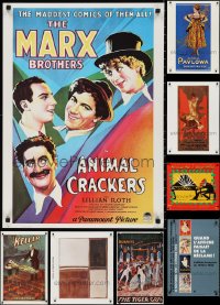 3h0745 LOT OF 13 UNFOLDED MISCELLANEOUS POSTERS 1980s-2000s a variety of cool movie images!