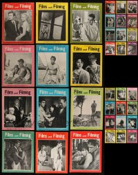 3h0267 LOT OF 36 FILMS & FILMING ENGLISH MOVIE MAGAZINES 1950s-1960s great images & articles!