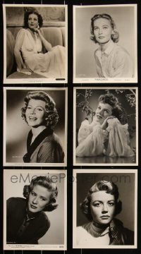 3h0564 LOT OF 6 SEXY ACTRESSES 8X10 STILLS 1940s-1950s Rita Hayworth, Loretta Young & more!