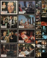 3h0447 LOT OF 31 FRENCH & ENGLISH HORROR/SCI-FI LOBBY CARDS 1960s-1980s great movie scenes!
