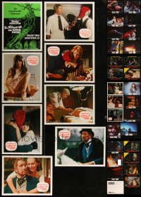 3h0429 LOT OF 43 HORROR/SCI-FI GERMAN LOBBY CARDS 1970s-1980s The Oblong Box & The Howling!