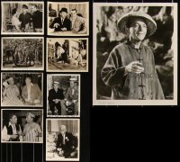 3h0558 LOT OF 9 BING CROSBY & BOB HOPE STILLS FROM ROAD MOVIES 1940s Dorothy Lamour in some!