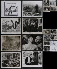 3h0544 LOT OF 20 MOSTLY 1950S-60S 8X10 STILLS 1950s-1960s movie scenes, portraits & poster images!