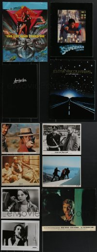 3h0348 LOT OF 4 PROGRAM BOOKS & 7 STILLS 1970s-1980s great images from a variety of movies!