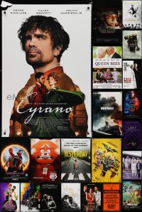 3h0816 LOT OF 27 UNFOLDED DOUBLE-SIDED 27X40 ONE-SHEETS 2010s-2020s a variety of cool movie images!