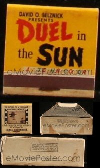 3h0021 LOT OF 25 DUEL IN THE SUN MOVIE PROMO MATCHBOOKS 1947 never used, ultra rare!