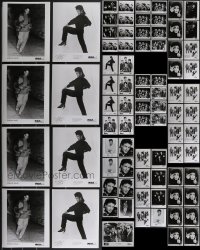 3h0514 LOT OF 89 MUSIC PUBLICITY 8X10 STILLS 1980s great portraits of singers & bands!
