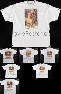3h0388 LOT OF 7 EMOVIEPOSTER.COM T-SHIRTS 2011 Lawrence of Arabia, Grand Illusion, MIXED SIZES!