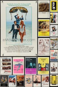 3h0158 LOT OF 52 FOLDED ONE-SHEETS 1960s-1980s great images from a variety of different movies!